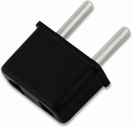 Stikadapter fra USA til EU - 1 stk.