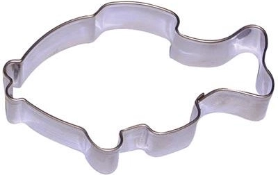 Udstiksforme i rustfrit stål – karpe, sæt med 10 stk.