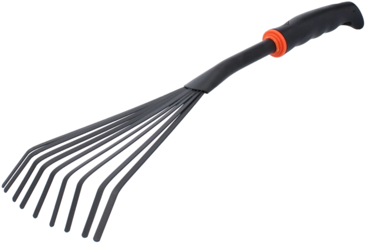 Håndhave rive 35 × 12 cm, sort