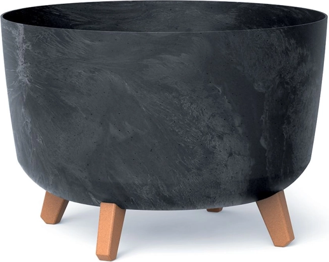 Urtepotte Gracia Beton-effekt 39 cm antracit