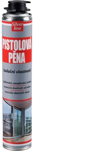 Pistolskum monteringsskum SILVER LINE 750 ml