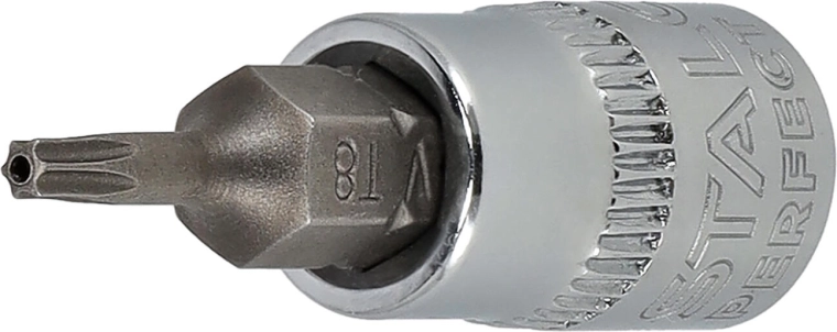 Top 1/4" med bit HEX 3 mm Stalco
