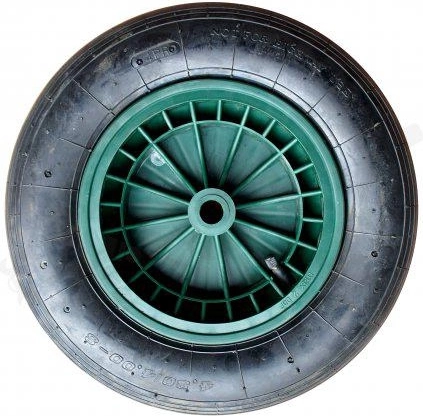 Oppusteligt hjul LIVEX grønt 390 × 90 mm