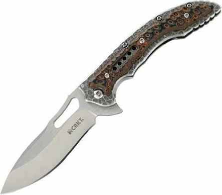 CRKT Fossil Compact Brown foldekniv 8,7 cm