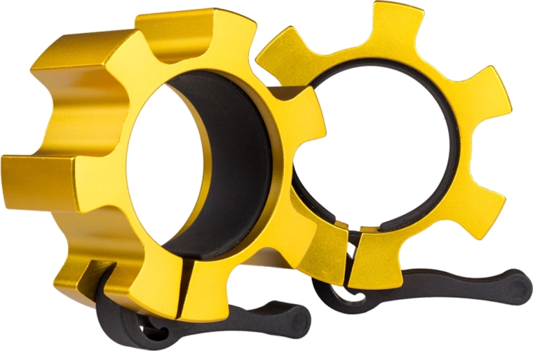 Hurtigspændingslåse til olympisk stang 50 mm – guld HMS ZG1500