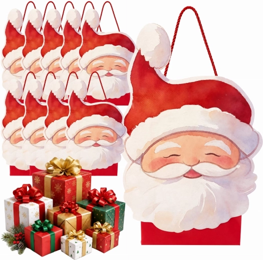 Julegavepose med motiv af Sankt Nikolaus - 1 stk.