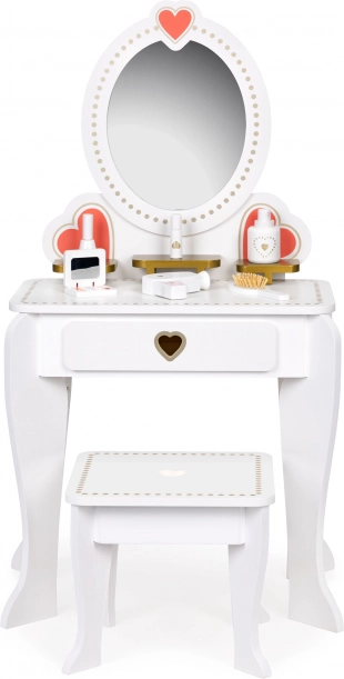 Stor tre6børns toiletspejl med spejl til piger fra ECOTOYS