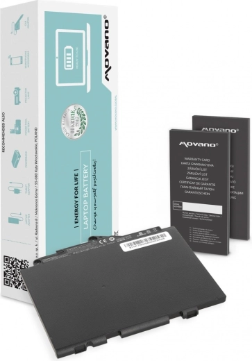 Movano SN03XL-batteri til HP EliteBook 725 G3 og 820 G3 (2700 mAh, 30 Wh)