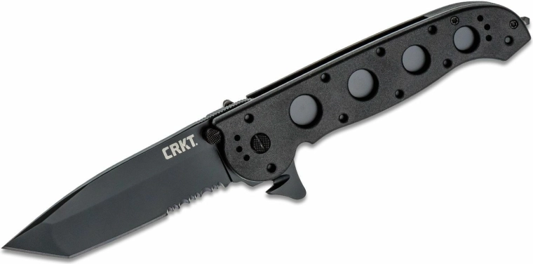 CRKT M16-14ZLEK taktisk foldekniv Tanto Blackout, 9,5 cm, Zytel