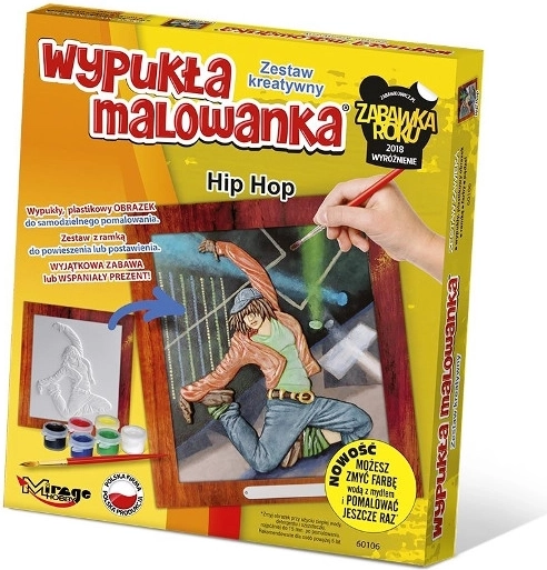 Buet maleri – Hip Hop-danser (kreativt sæt)