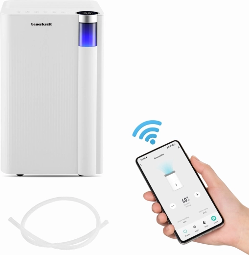 Bauerkraft-affugter 12 l/24 t med Wi-Fi