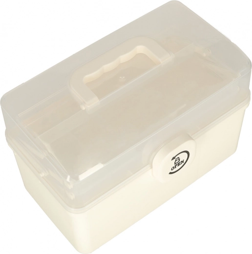 Stor multifunktionel pillearrangør med sikkerhedslås