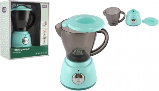 Køkkenmixer plast 13x20 cm på batterier med lyd og lys i æske 22x27x11,5 cm 18 m+