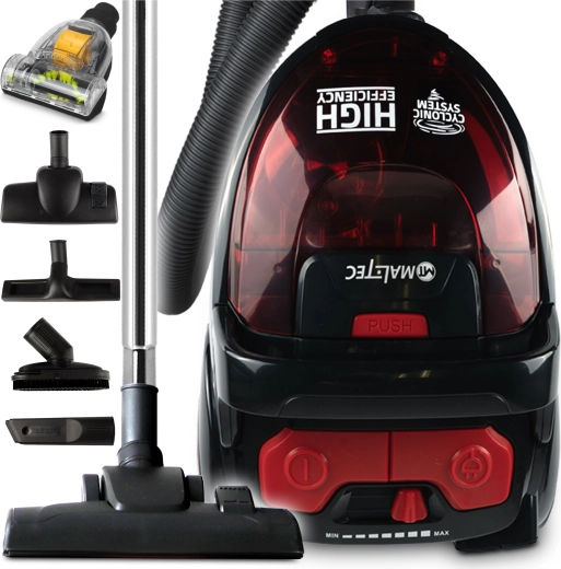 MalTec Turbo Cyclone 12v1 poseløs støvsuger 800 W