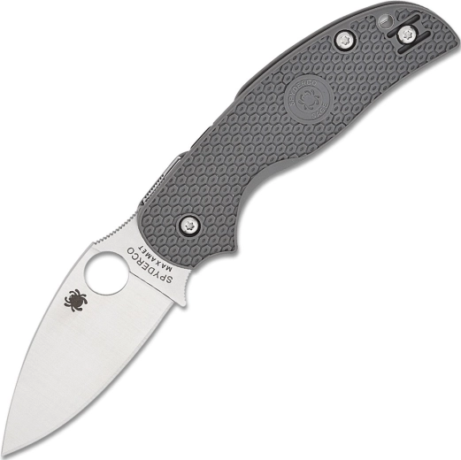 Spyderco Sage 5 Lightweight lommekniv, grå FRN, satin klinge