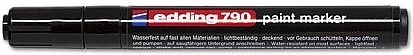 Lakeret marker edding 790 sort