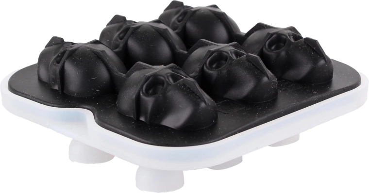 Silikone isform – kranier, 6 terninger