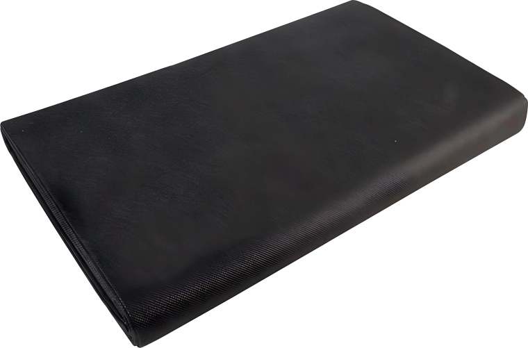 Uvævet tekstil sort 3,2 × 10 m, 50 g/m²