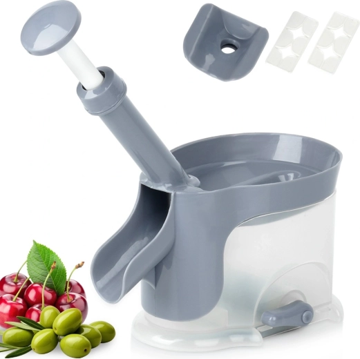 Kerneudstener til kirsebær og oliven med sugekop, 20 × 12 × 25 cm