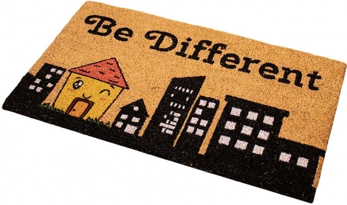 Kokosdørmåtte i-total Be different 40 × 70 cm