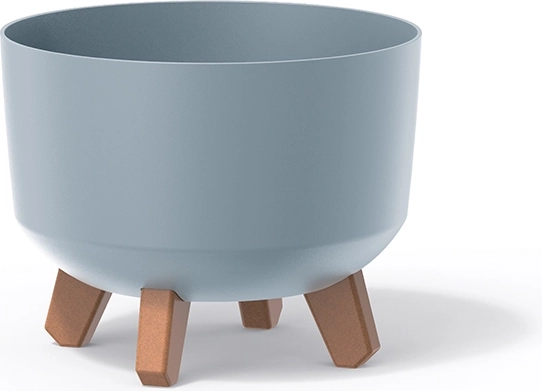 Blomsterkrukke på ben Gracia Standard 23,5 cm – lysegrå