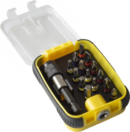 Bitsæt 15 stk S2 med holder M.A.T.