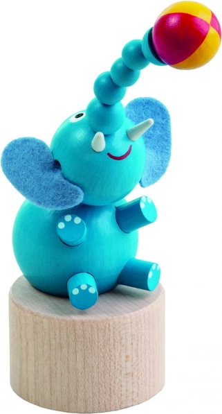 Detoa tryk-elefant med bold