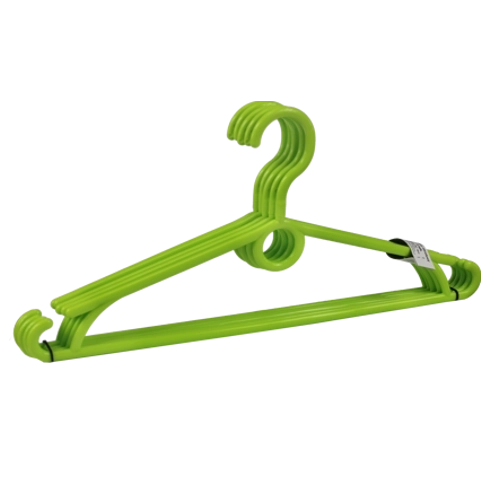 Sæt med drejelige plastbøjler 5 stk.