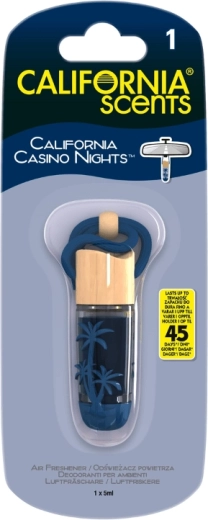 Hængende luftfrisker California Scents Casino Nights