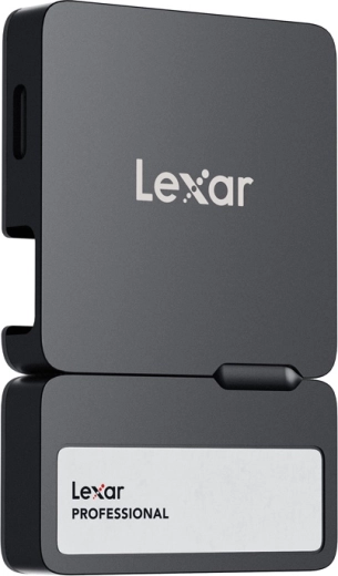 Lexar Professional Go bærbar SSD 1 TB med hub