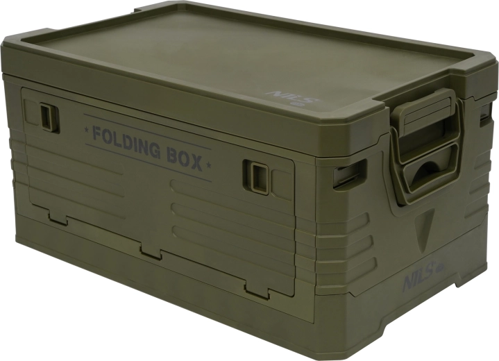 Sammenklappelig opbevaringsboks med låg NILS Camp 32 l