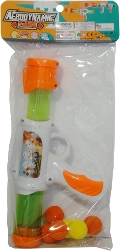 Plastpistol med skumkugler