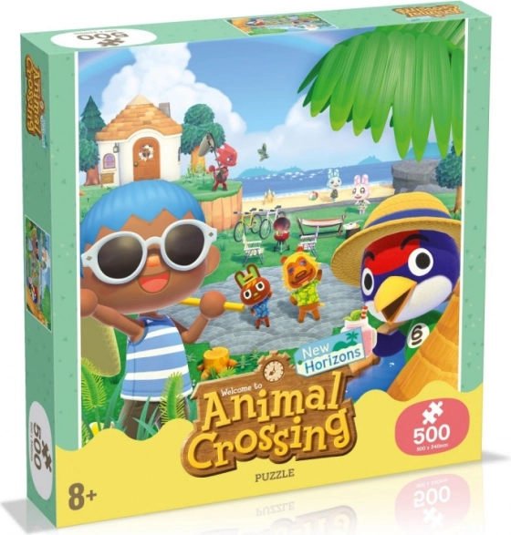 Puslespil Animal Crossing 500 brikker