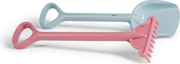 Androni genanvendt sandsæt – skovl og rive 56 cm, pastelfarver