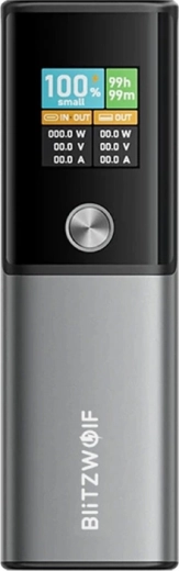 BlitzWolf powerbank 14.000 mAh med 100 W hurtigopladning