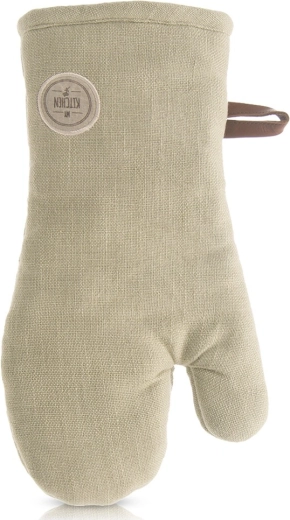 Bomulds-køkkenhandske med magnet grøn GREENISH 32 cm