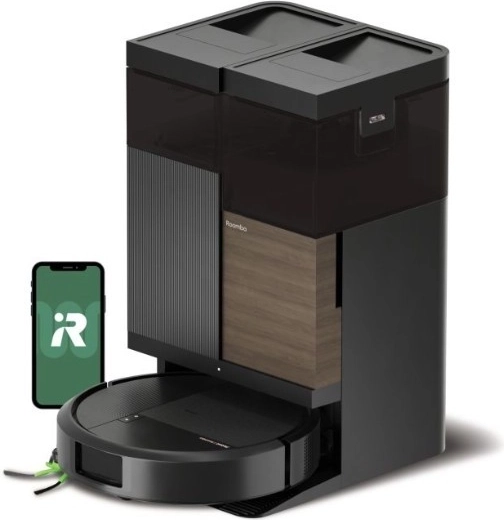 Robotstøvsuger iRobot Roomba Plus 575 Combo med AutoWash-station, sort