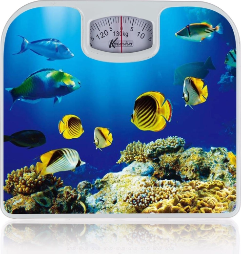 Personlig mekanisk vægt med undervandstema 130 kg
