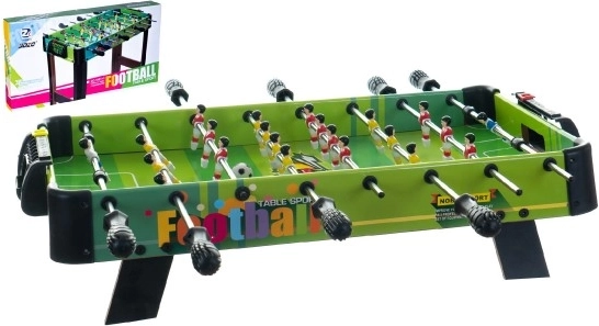 Bordfodbold 71 × 36 cm med metalstænger og tæller