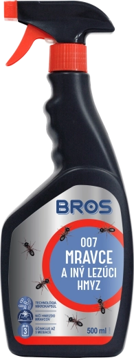 Bros spray 007 mod myrer og kravlende insekter 500 ml