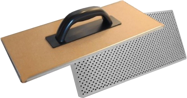 Skraber til gamle puds 400 × 180 mm træ og stål med plasthåndtag