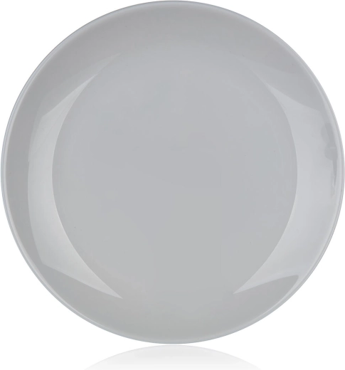 Desserttallerken DIWALI 19 cm grå glas