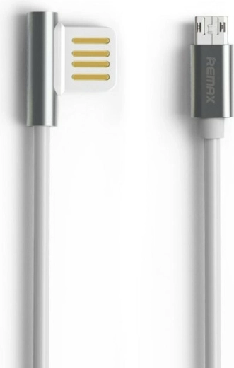 Remax datakabel micro USB 1 m sølvfarvet