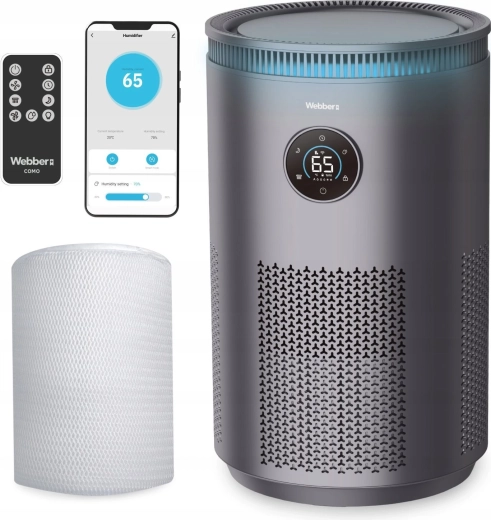 Fordampningsluftfugter WEBBER COMO med antibakterielt filter