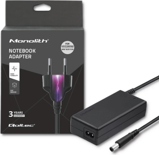 Netadapter til HP/Compaq 65 W 18,5 V 3,5 A (7,4 × 5,0 mm med pin)