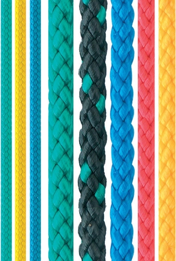 Flettet polypropylenreb med kerne 6 mm, 100 m