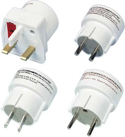 Rejsestik-adaptersæt VIVANCO RS 4 W (4 stk.)