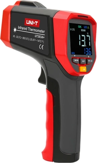 Infrarødt termometer Uni-T UT303A+