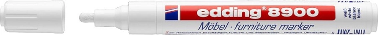 Møbelreparationsmarker Edding 8900 hvid