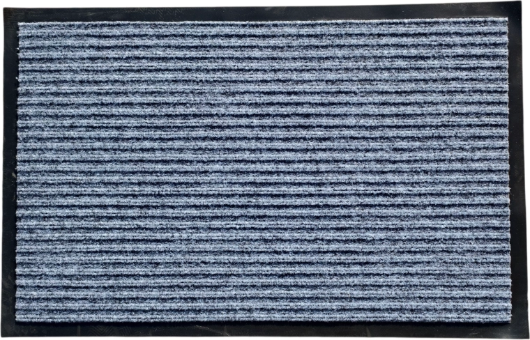 Tekstil indgangsmåtte grå 43 × 68 cm